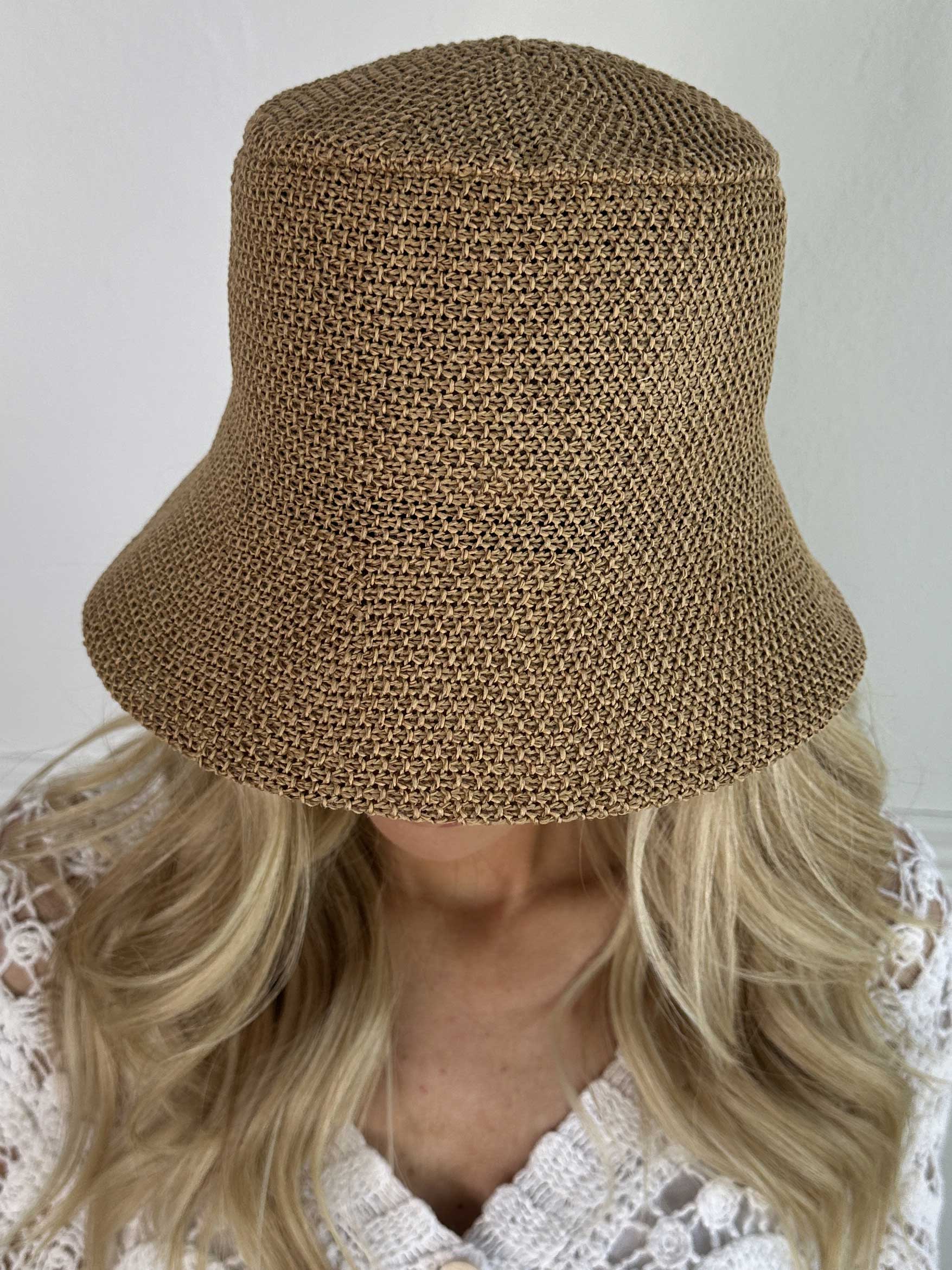 Katinka - Strå bøllehat